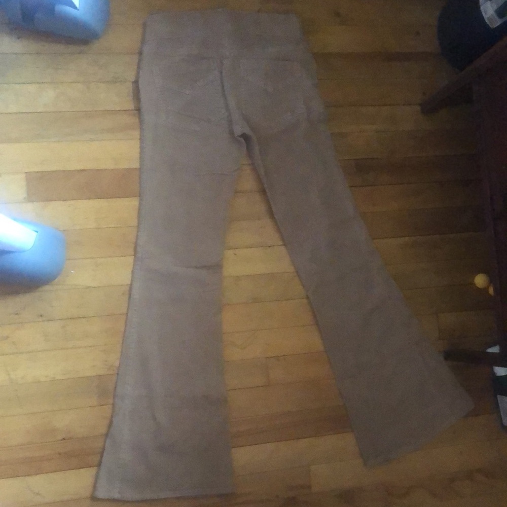 flared forever 21 khaki corduroys